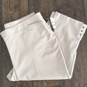 3 for $50! NWT! 24W Khaki Capri Pants